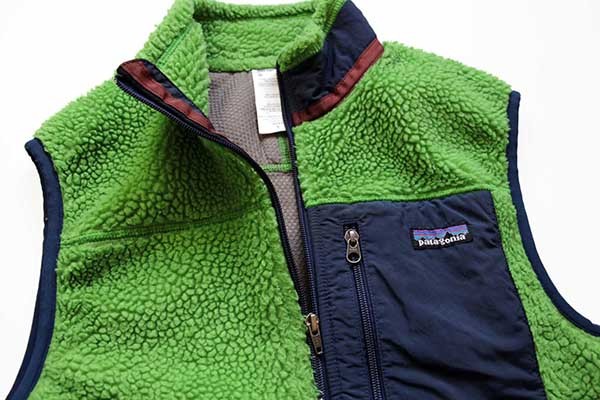 patagoniaパタゴニア クラシック レトロX フリースベスト 黄緑 S 