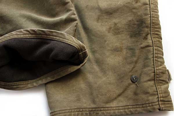 40s 米軍 U.S.NAVY N-1 デッキパンツ オリーブドラブ S