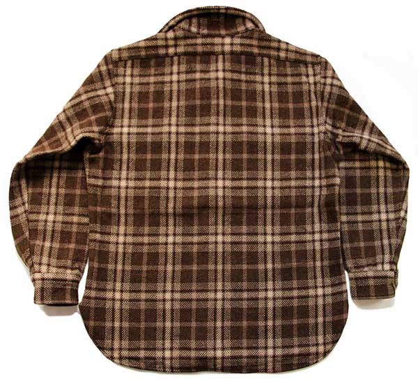 70s USA製 PENDLETONペンドルトン タータンチェック ウールシャツ L 