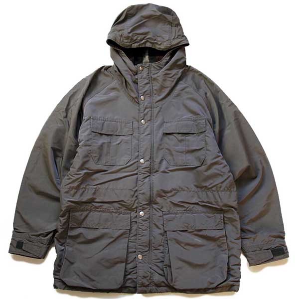 80s USA製 L.L.Bean BAXTER STATE PARKA ウールライナー ナイロン ...