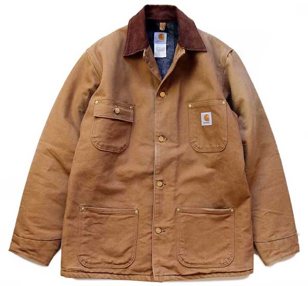 90年代 USA製 Carhartt カーハート ダック ジャケット 防寒