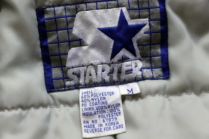 90s STARTER レイダース ボア ベンチコート スターター NFL M