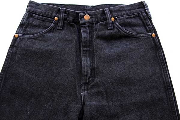 ブラック系黒色柄ラングラー Wrangler 936WBK ブラックジーンズ デニムパンツ メンズw36 /taa000995