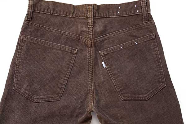 80s Levi'sリーバイス 519 コーデュロイパンツ 茶 w29 L31