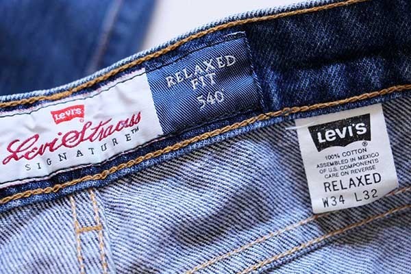 90s メキシコ製 Levi'sリーバイス SIGNATURE 540 デニムパンツ w34 L32