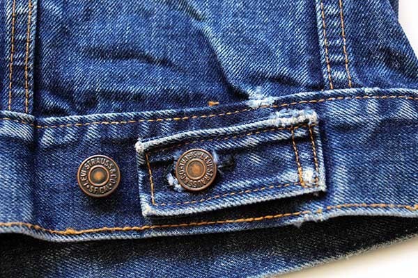 60s USA製 LEVI'Sリーバイス 70505 BIGE デニムジャケット 44