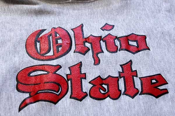 Champion 80s Ohio State リバースウィーブ パーカー