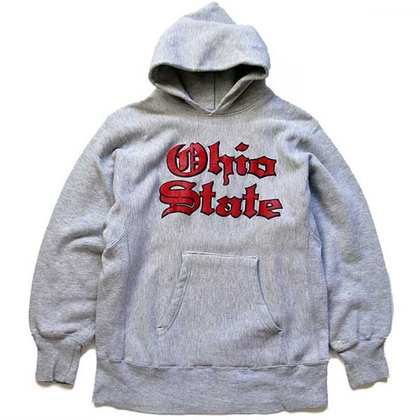 90s Ohio States オハイオ リバースウィーブ 刺繍タグ