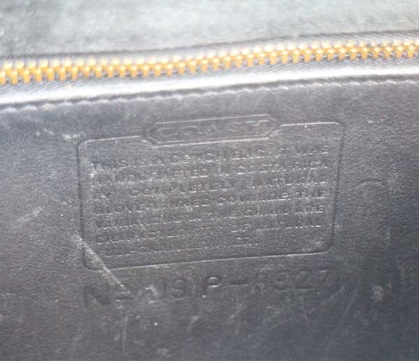 COACH オールド コーチ 2WAY レザー ショルダーバッグ 黒☆J9P