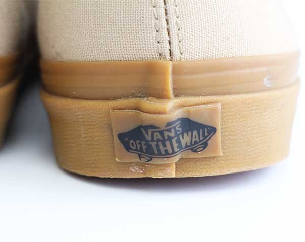 VANSバンズ AUTHENTICオーセンティック キャンバス ベージュ