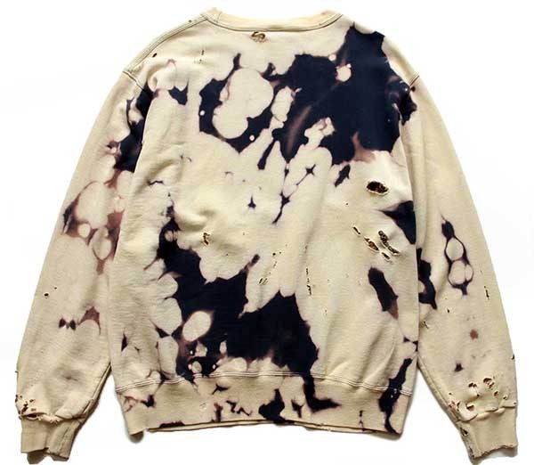 Bleached Dye Champion USA Sweatshirt