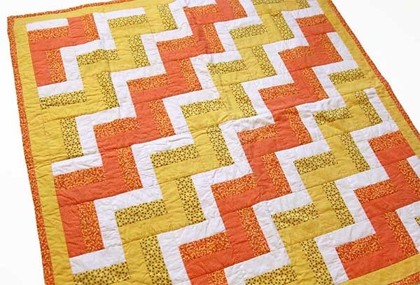 ビンテージ ハンドメイド 小花柄×ドット柄 パッチワーク キルトラグ 