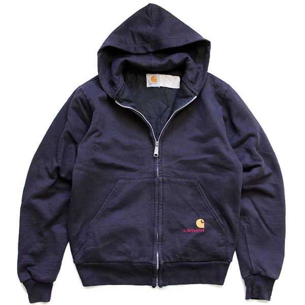 【メキシコ製】人気カラー黒　Carhartt カーハート ジップアップパーカー