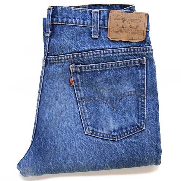 80s ヴィンテージ  LEVIS NAVY 517 ブーツカット W34519