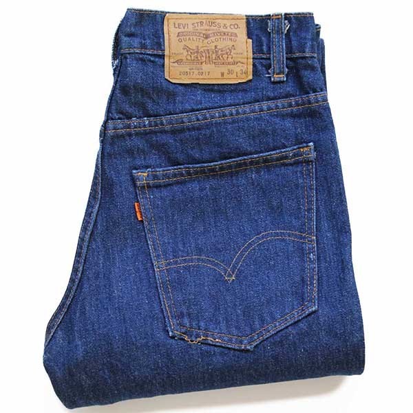 80s USA製 Levi'sリーバイス 517 デニムパンツ w30 L34★E ブーツカット