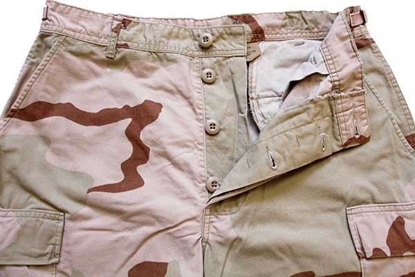 90s 米軍 U.S.ARMY デザートカモ BDU カーゴパンツ M-L - Sixpacjoe 