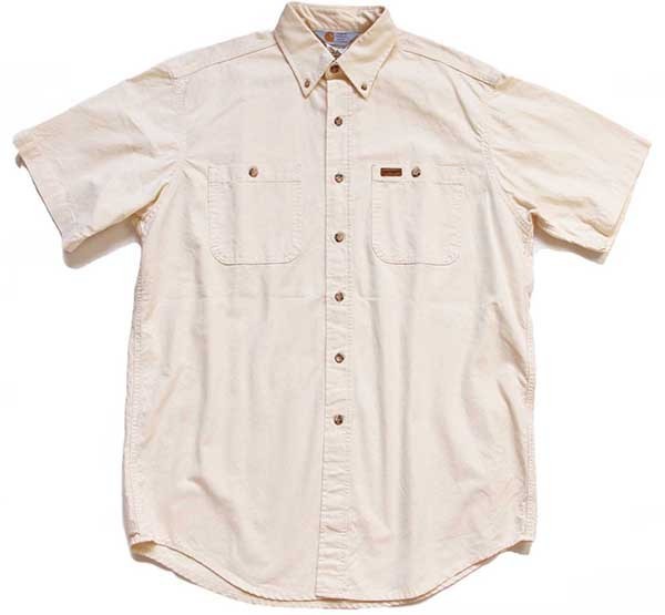 ビッグサイズ カーハート Carhartt RELAXED FIT 半袖 ボタンダウン ワークシャツ メンズXXXL /eaa322956