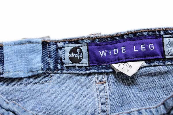 90s Levi'sリーバイス silverTabシルバータブ WIDE LEG デニムパンツ M 7/8