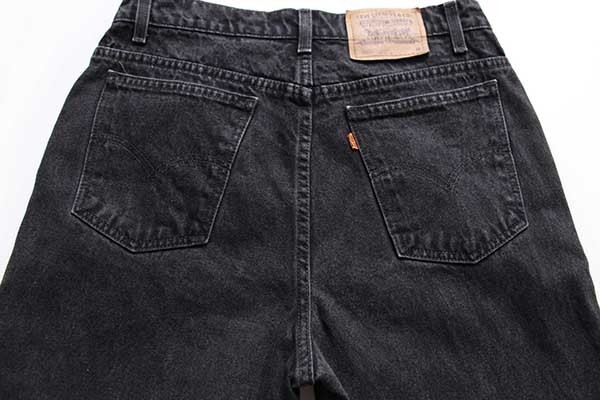 90s メキシコ製 Levi'sリーバイス 15921 ブラック デニムパンツ 14 REG