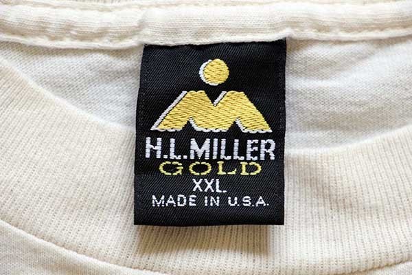 VINTAGE H.L. MILLER USA製 Tシャツ XXL