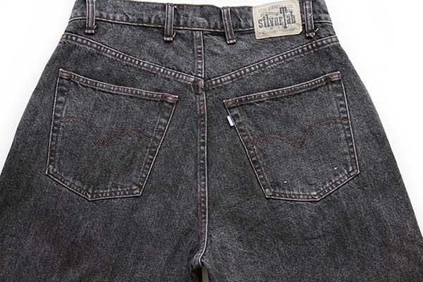 Levi´s SILVER TAB シルバータブ BAGGY ブラックデニム-