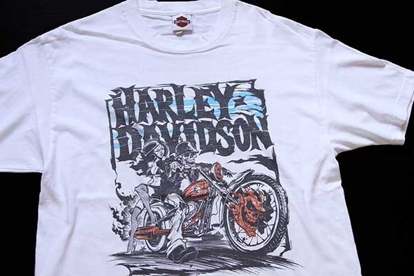 USA製 HARLEY-DAVIDSON ハーレー ダビッドソン BAKERSFIELD スカル