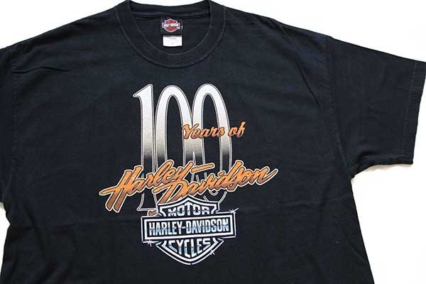 ハーレーダビットソン　　Tシャツ　00s USA 両面プリント　XL