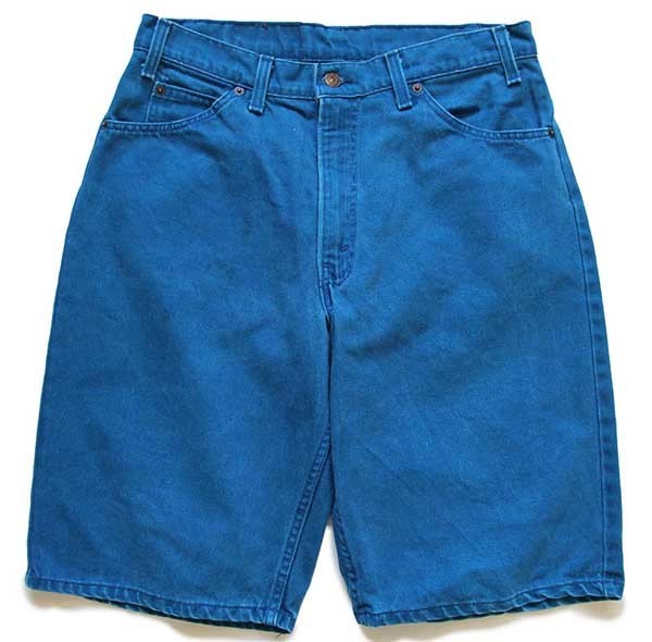 J2リーバイス 560 ハーフパンツ デニム オレンジ W32