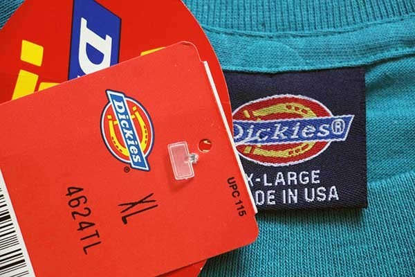 Dickies 90年代Tシャツ　アメリカ製　シングルステッチ赤