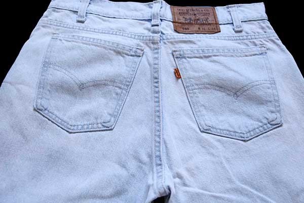 90s USA製 Levi'sリーバイス 550 デニムパンツ アイスブルー w31 L34☆10 - Sixpacjoe Web Shop 90s USA製 Levi'sリーバイス 550 デニムパンツ アイスブルー w31 L34☆10 - Sixpacjoe Web Shop