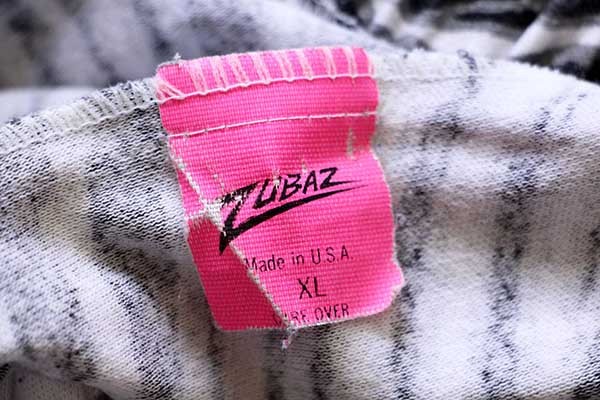 90s USA製 ZUBAZ NFL RAIDERSレイダース フェルトパッチ ゼブラ柄 