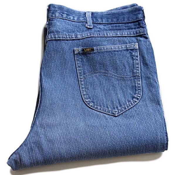 Deadstock LEE 200 STRETCH JEANS/リー 200 ストレッチデニム 真っ紺 Made in U.S.A 【W27.5 L32】【デニムパンツ】【ジーンズ】【STRAIGHT SEAT】