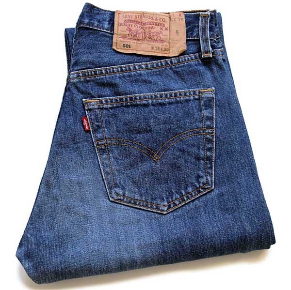 00s ポーランド製 Levi'sリーバイス 501 デニムパンツ w31 L30☆37 ...