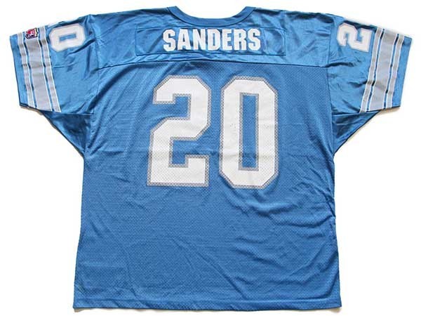 s USA製 Wilson NFL LIONS SANDERS  ナンバリング ナイロン