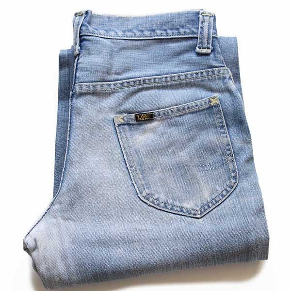 70s USA製 Leeリー Set フレア デニムパンツ w30 - Sixpacjoe