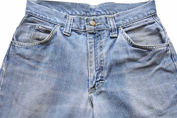 70s USA製 Leeリー Set フレア デニムパンツ w30 - Sixpacjoe