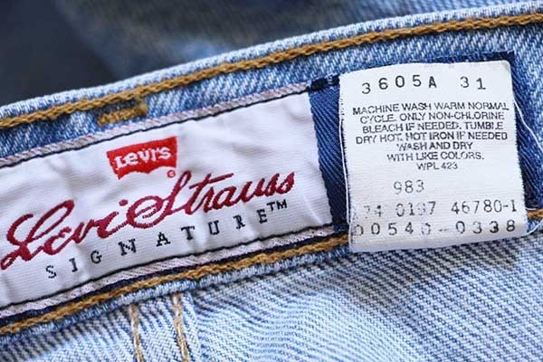 90s メキシコ製 Levi'sリーバイス SIGNATURE 540 デニムパンツ w34 L29