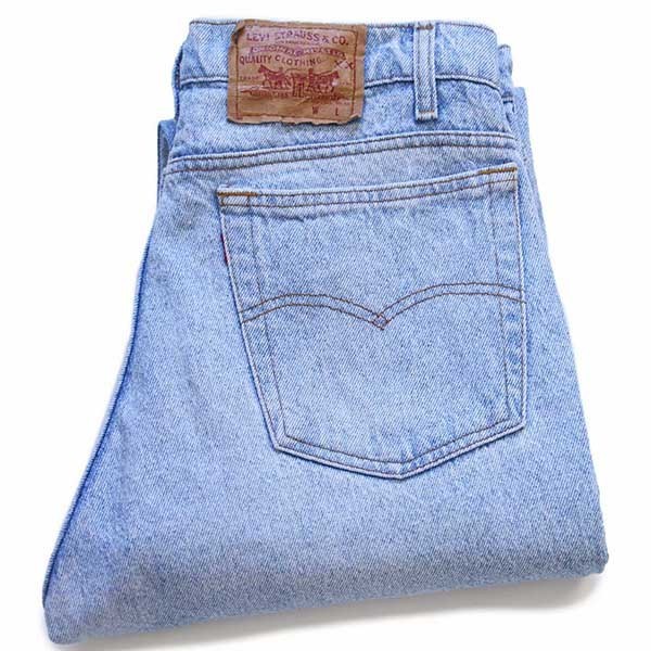 90s USA製 Levi'sリーバイス 505 デニムパンツ アイスブルー w34☆66 ...