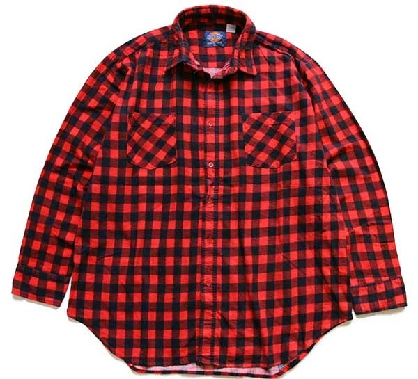 90s Dickiesディッキーズ バッファローチェック コットン プリント