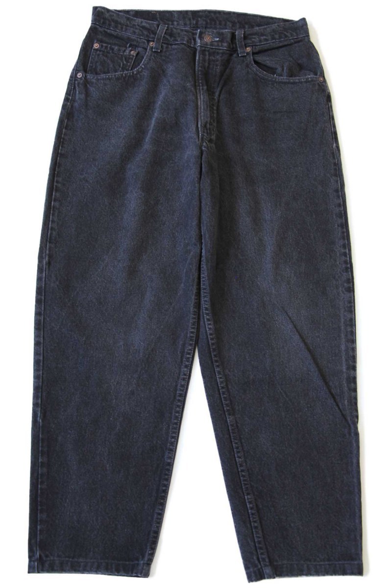 90s USA製 Levi'sリーバイス 560 ブラック デニムパンツ w34☆14