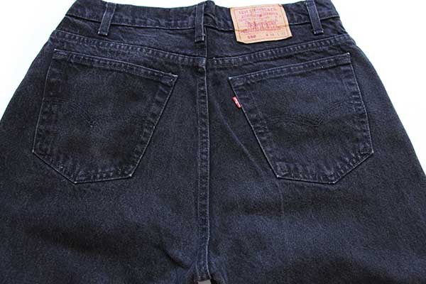 Y614 Levi’s560 Black USA製 W40L34