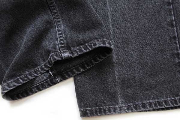 90s USA製 Levi'sリーバイス 518 ブラック デニムパンツ w38 L34