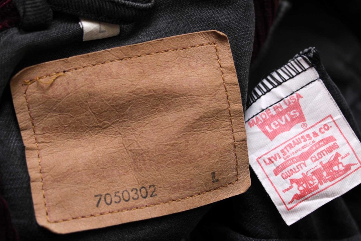 90s USA製 Levi'sリーバイス 70503 ブラック デニムジャケット