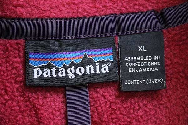 90s patagoniaパタゴニア フリース スナップT ワインレッド XL - Sixpacjoe Web Shop