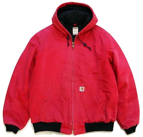 カーハート carhartt ダックジャケット 赤