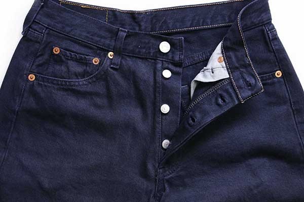 メキシコ製 リーバイスLevi's501 ネイビーデニムパンツ ジーンズ N87