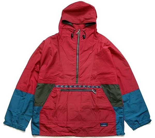 競売 L.L.Bean アノラックパーカー L マルチカラー チロリアン tdh