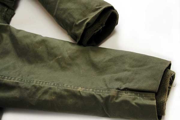 70s 米軍 U.S.NAVY A-2 ステンシル デッキジャケット オリーブ