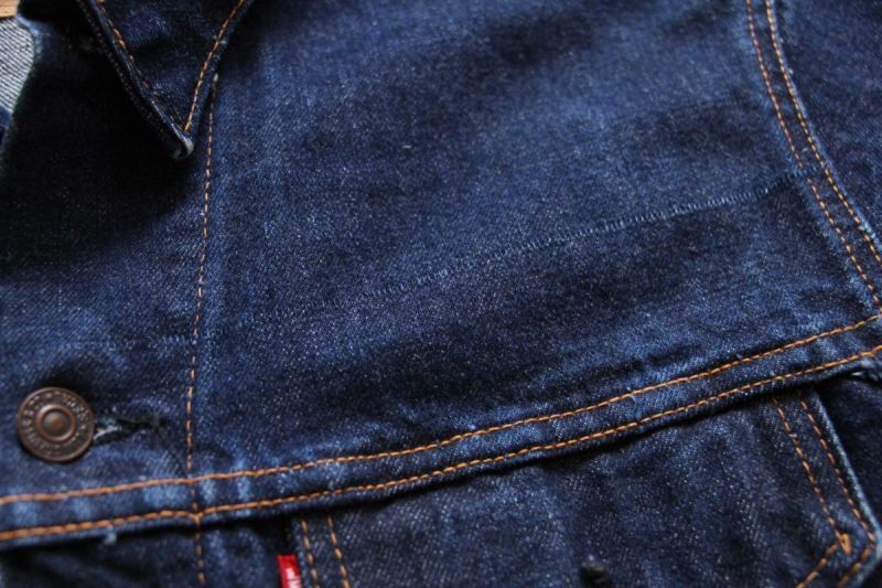 60s USA製 LEVI'Sリーバイス 70505 BIGE デニムジャケット 42