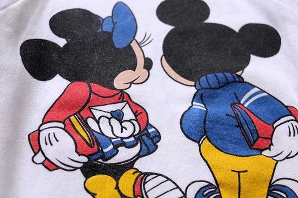 《オールドミッキー》MICKEY＆CO ミッキー＆ミニー 80sスウェット